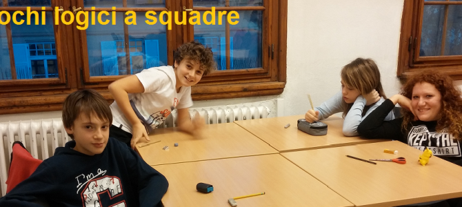 Campionato studentesco Giochi Logici a squadre Campionato studentesco Giochi Logici a squadre